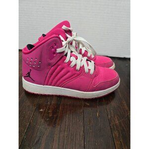 Air Jordan 1 Flight 4 Vivid Pink Sneakers 5.5 Y
